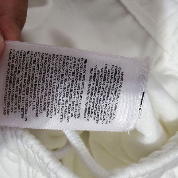 The North Face Mens Sz L Pride Never Stop shorts Drawstring white Unsex - Picture 6 of 9